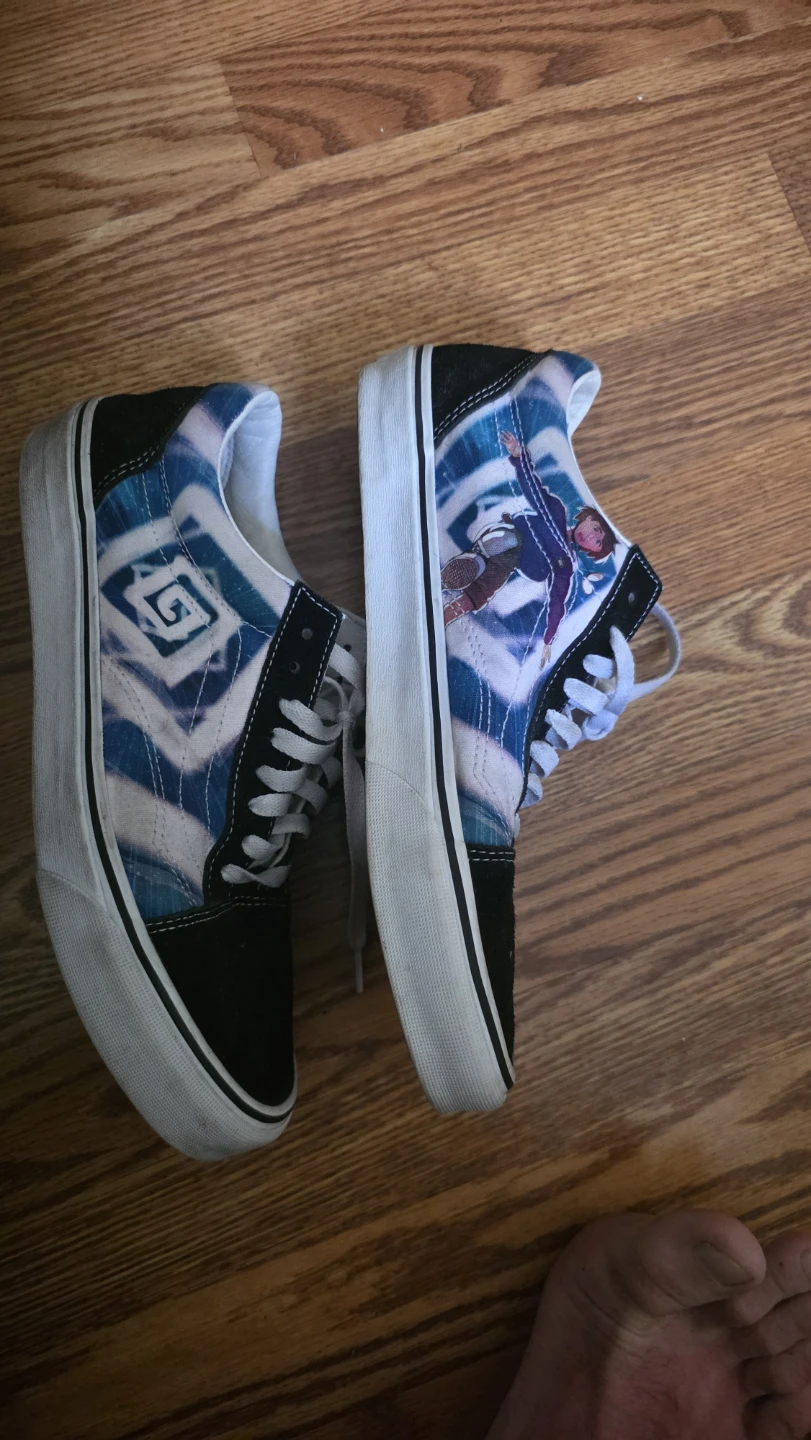 Vans Old Skool Anime Print Skate Shoes