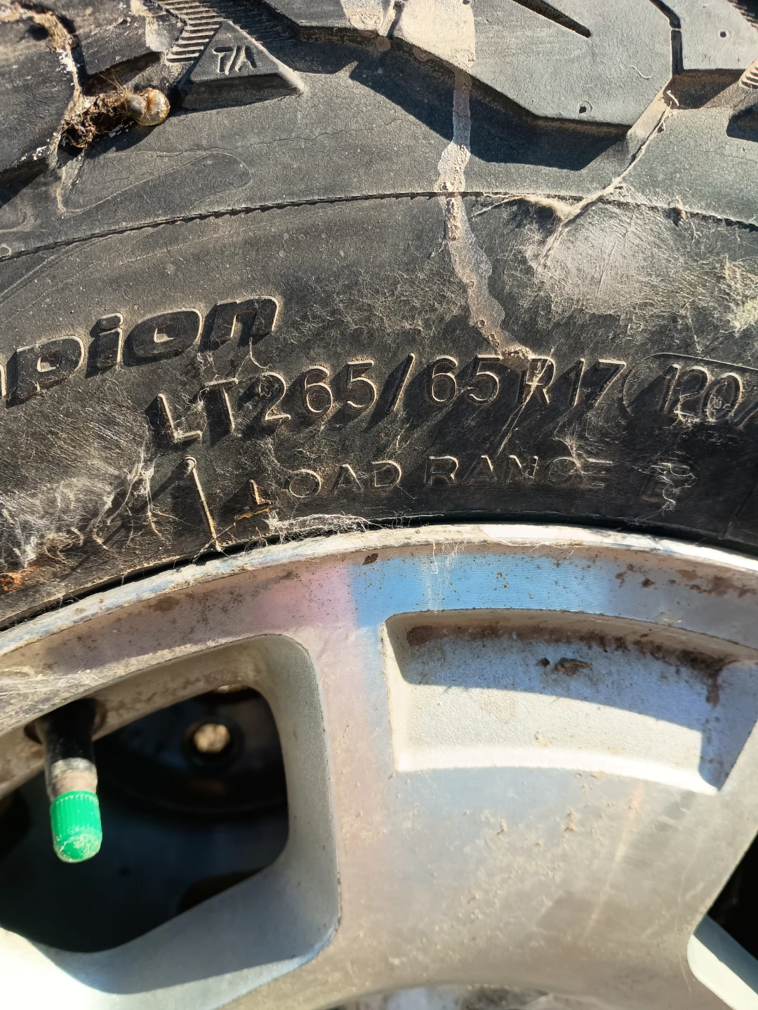 BFGoodrich LT265/65R17 All-Terrain Tires (Set of 4) - photo 2