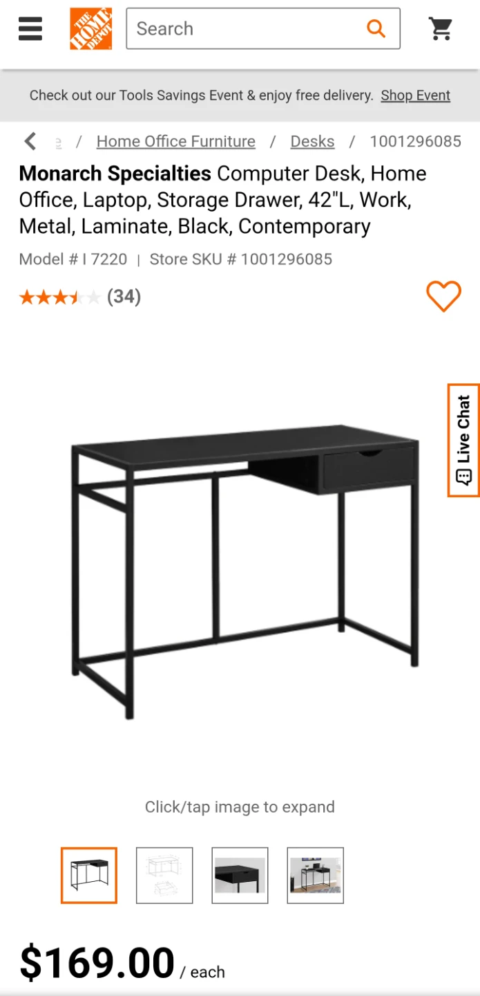 Computer table