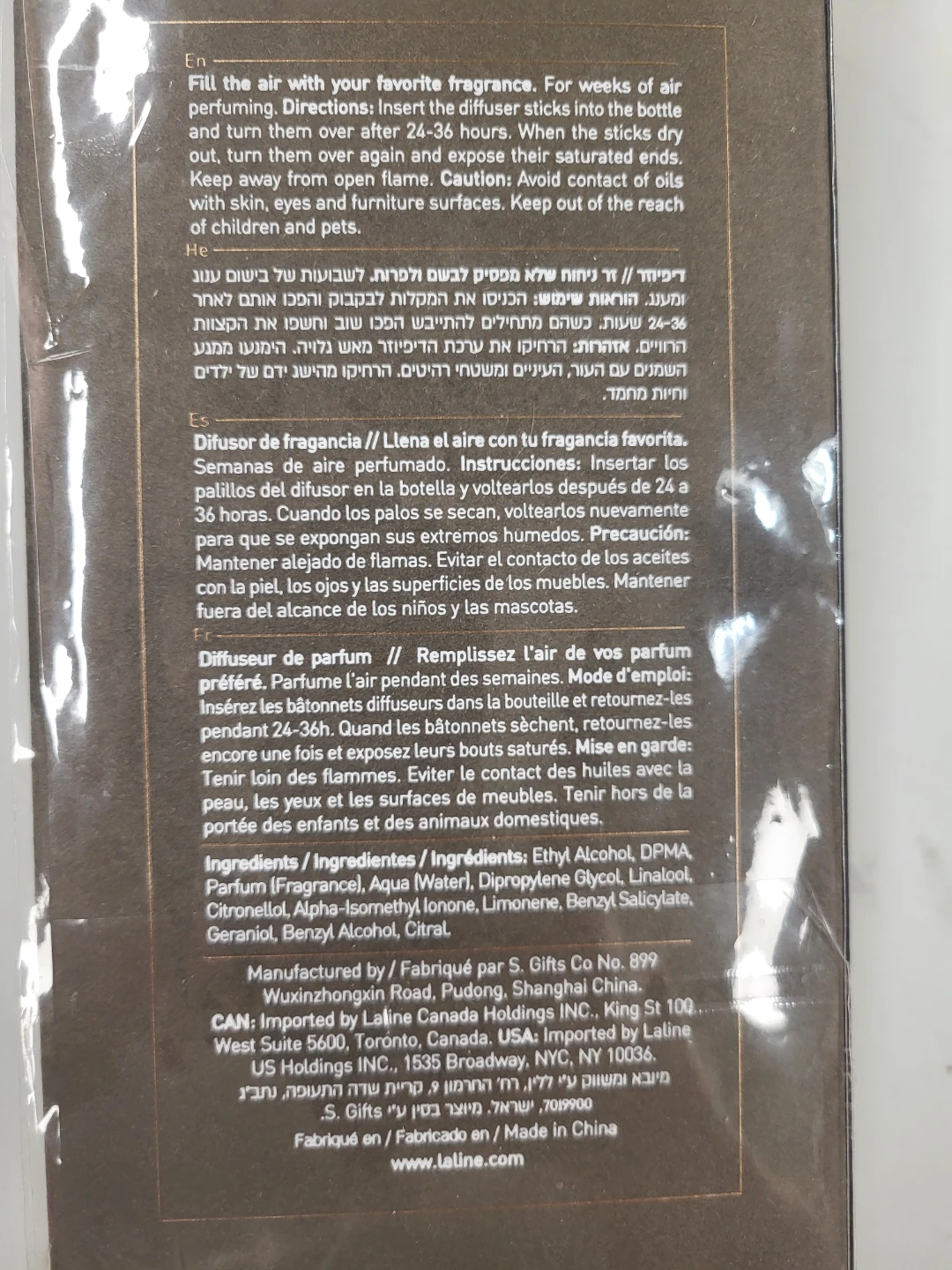 Laline Crafted with Love Fragrance Diffuser 200 ml - photo 2