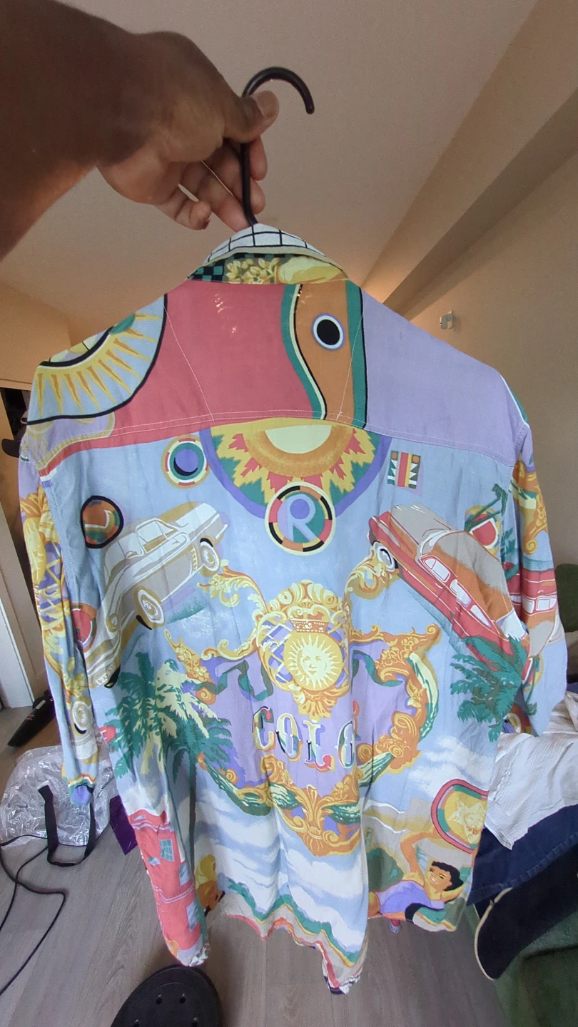 Viscosa Short Sleeve Button-Up Shirt - photo 2