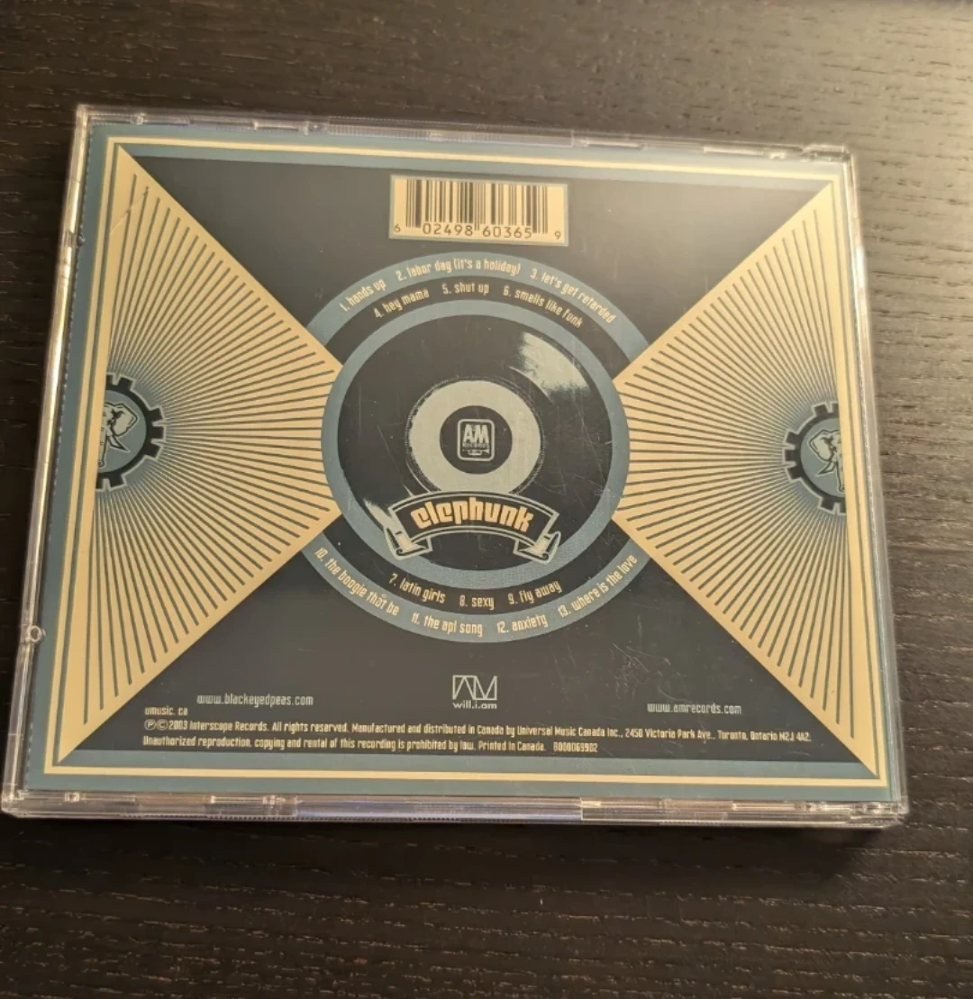 The Black Eyed Peas Elephunk CD - photo 2