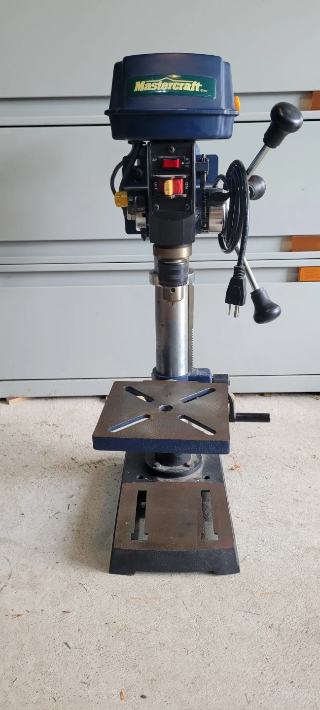 8 inch Mastercraft Drill Press - photo 2