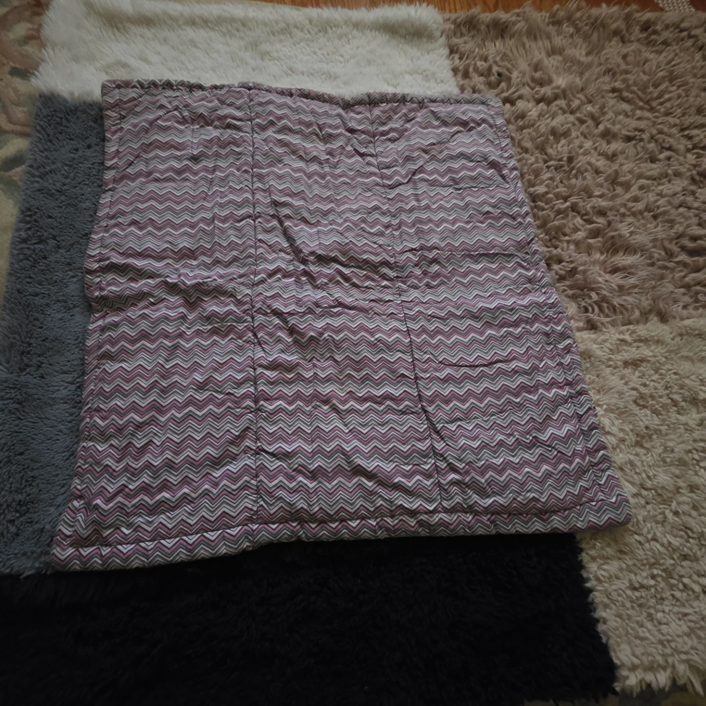 Patchwork Quilted baby Blanket - photo 2