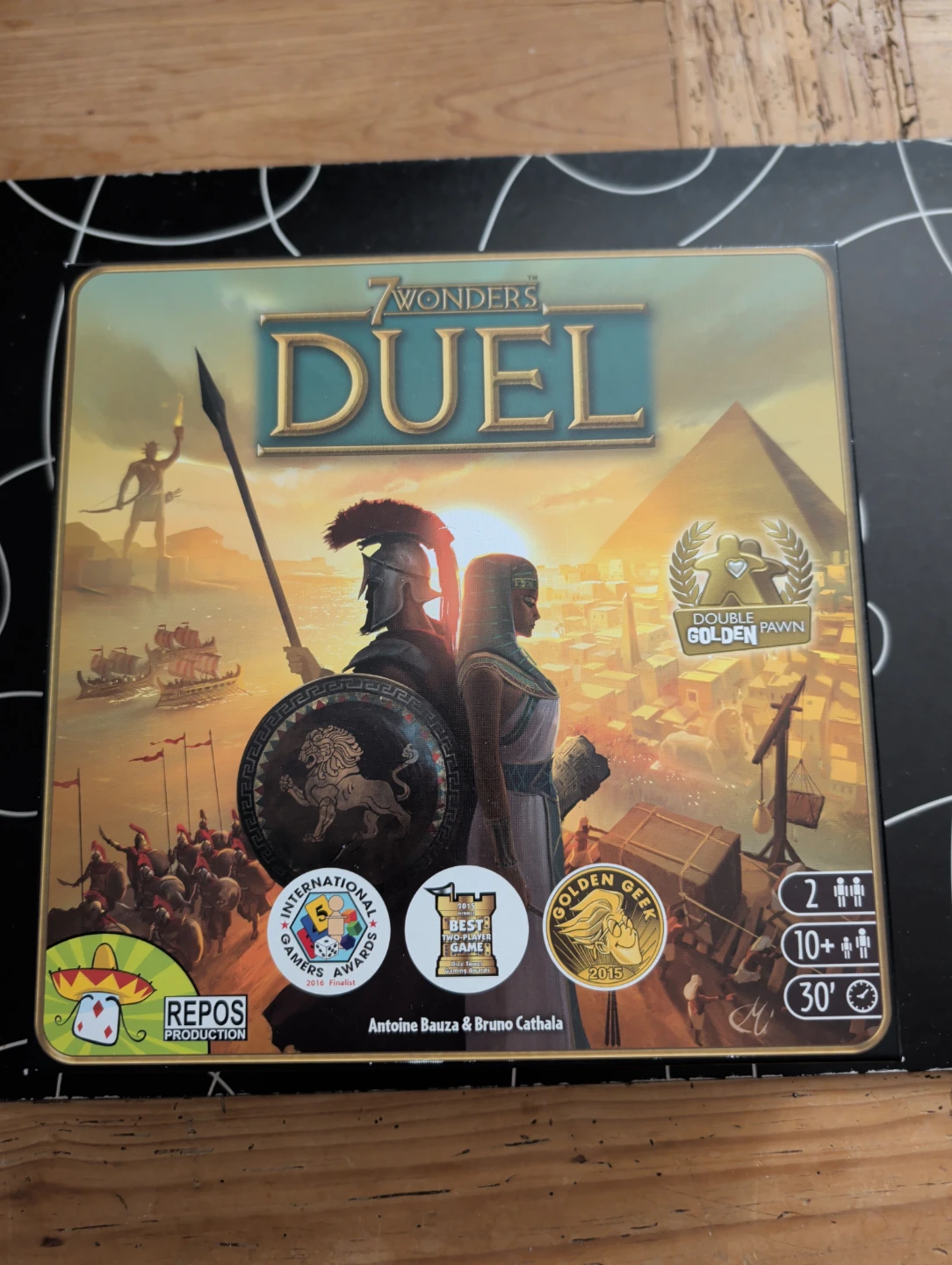 7 Wonders Duel board game