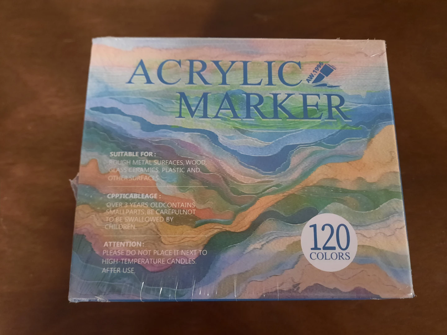 Acrylic Marker Set - 120 Colors