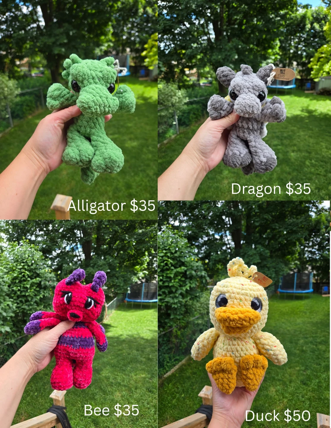 Handmade Crochet Plushies - photo 2