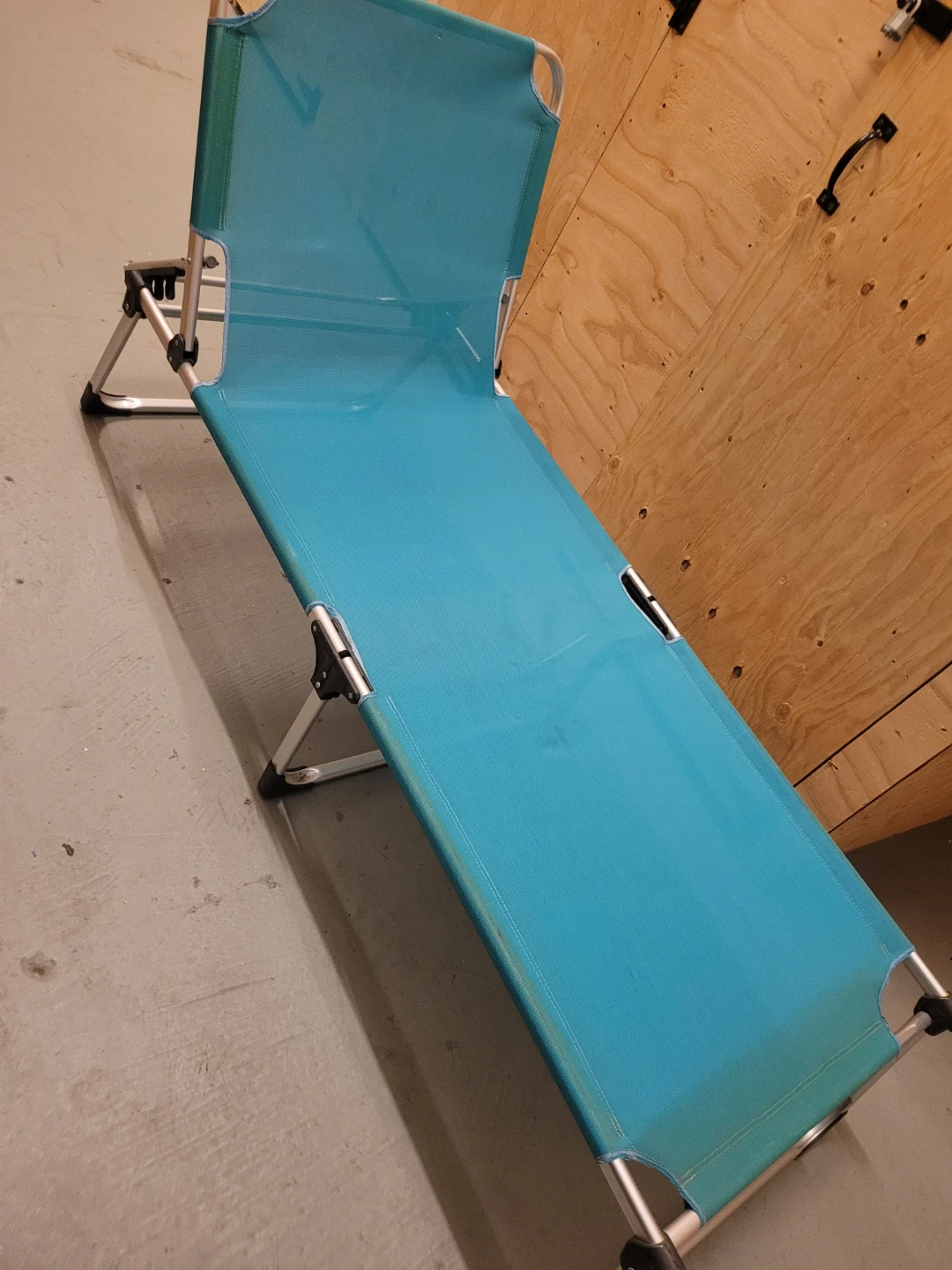 Teal Folding Beach Lounge Chair - photo 2