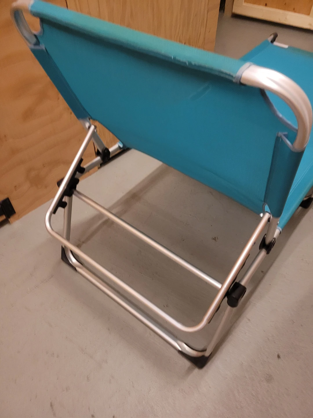 Teal Folding Beach Lounge Chair - photo 3