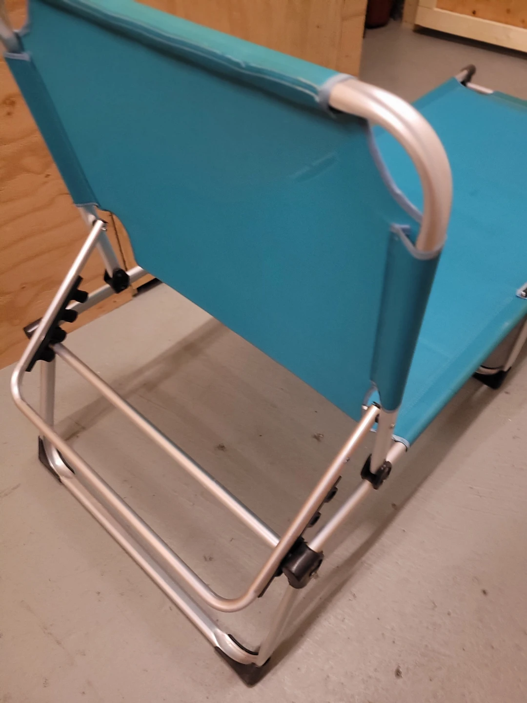 Teal Folding Beach Lounge Chair - photo 4