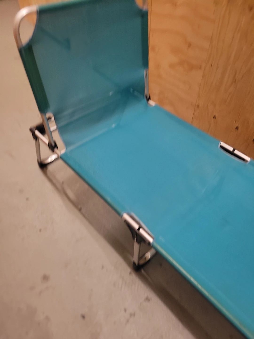 Teal Folding Beach Lounge Chair - photo 5