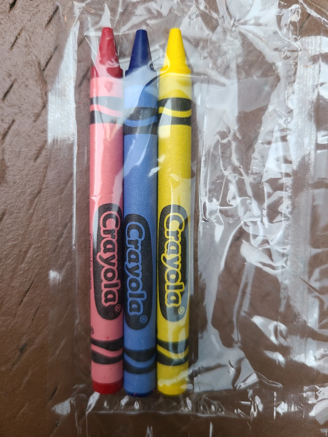 Crayola Crayons - Red, Blue, Yellow