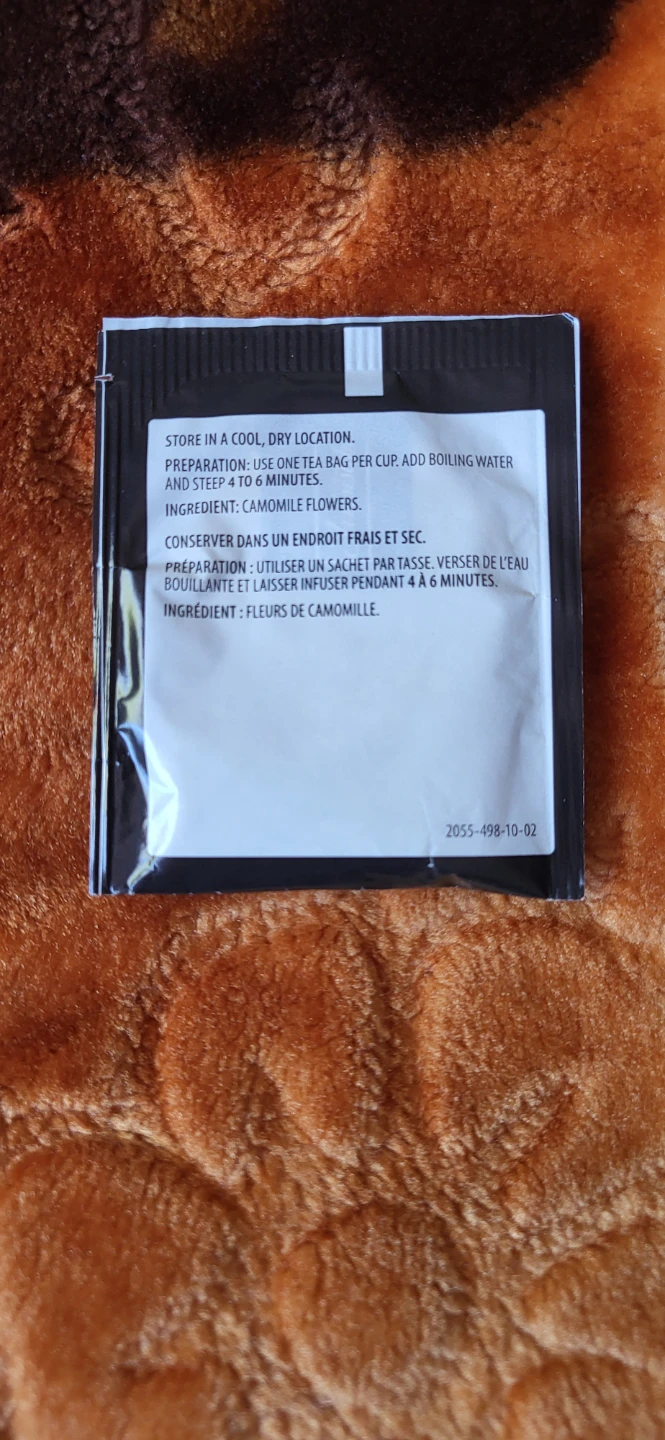 Irresistibles Camomile Herbal Tea Bag - photo 2