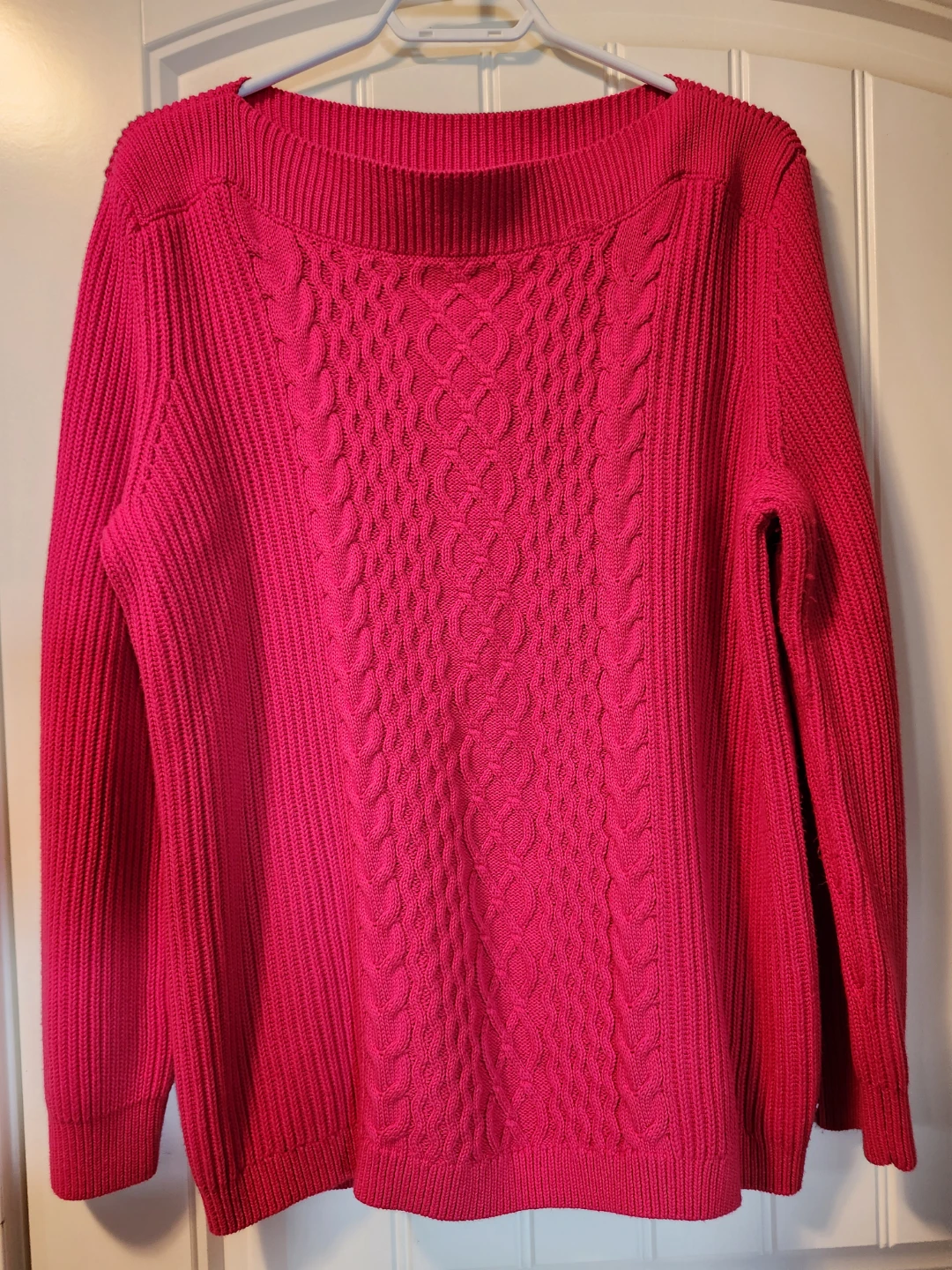 Tommy Hilfiger Women's Cable Knit Sweater XL