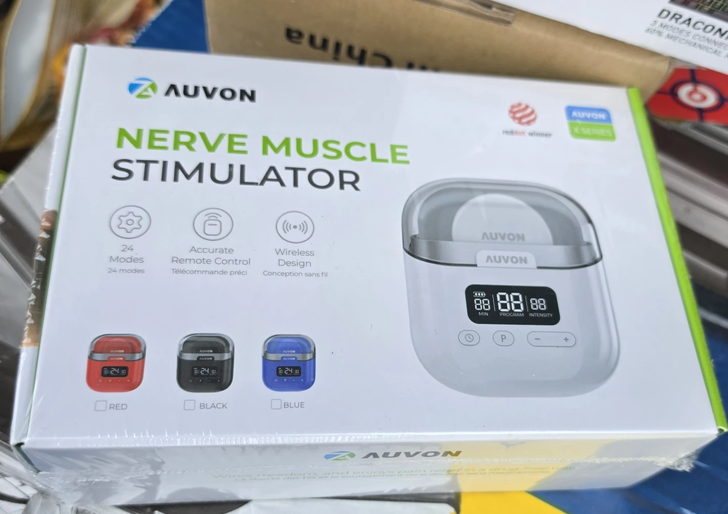 AUVON Nerve Muscle Stimulator 24 Modes TENS Unit - photo 2