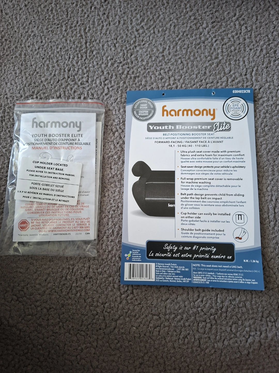 Harmony Youth Booster Elite Car Seat - photo 3