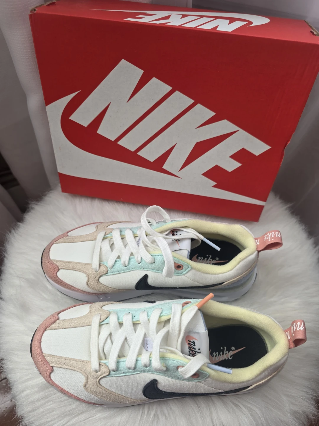 Nike Air Max  Dawn Sneakers White/Multi-color New - photo 2