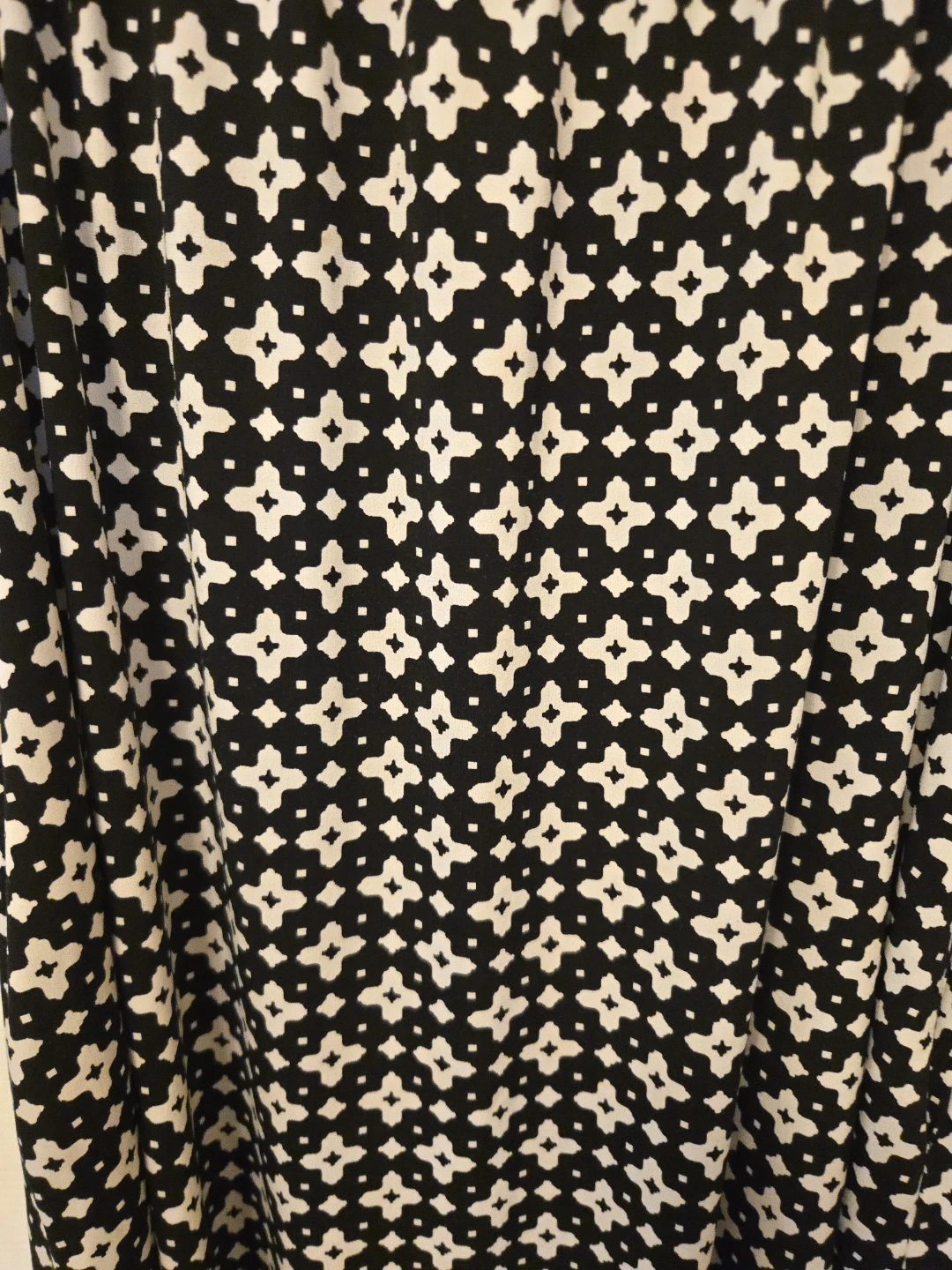 White House Black Market Black & White Pattern Dress Size S - photo 3