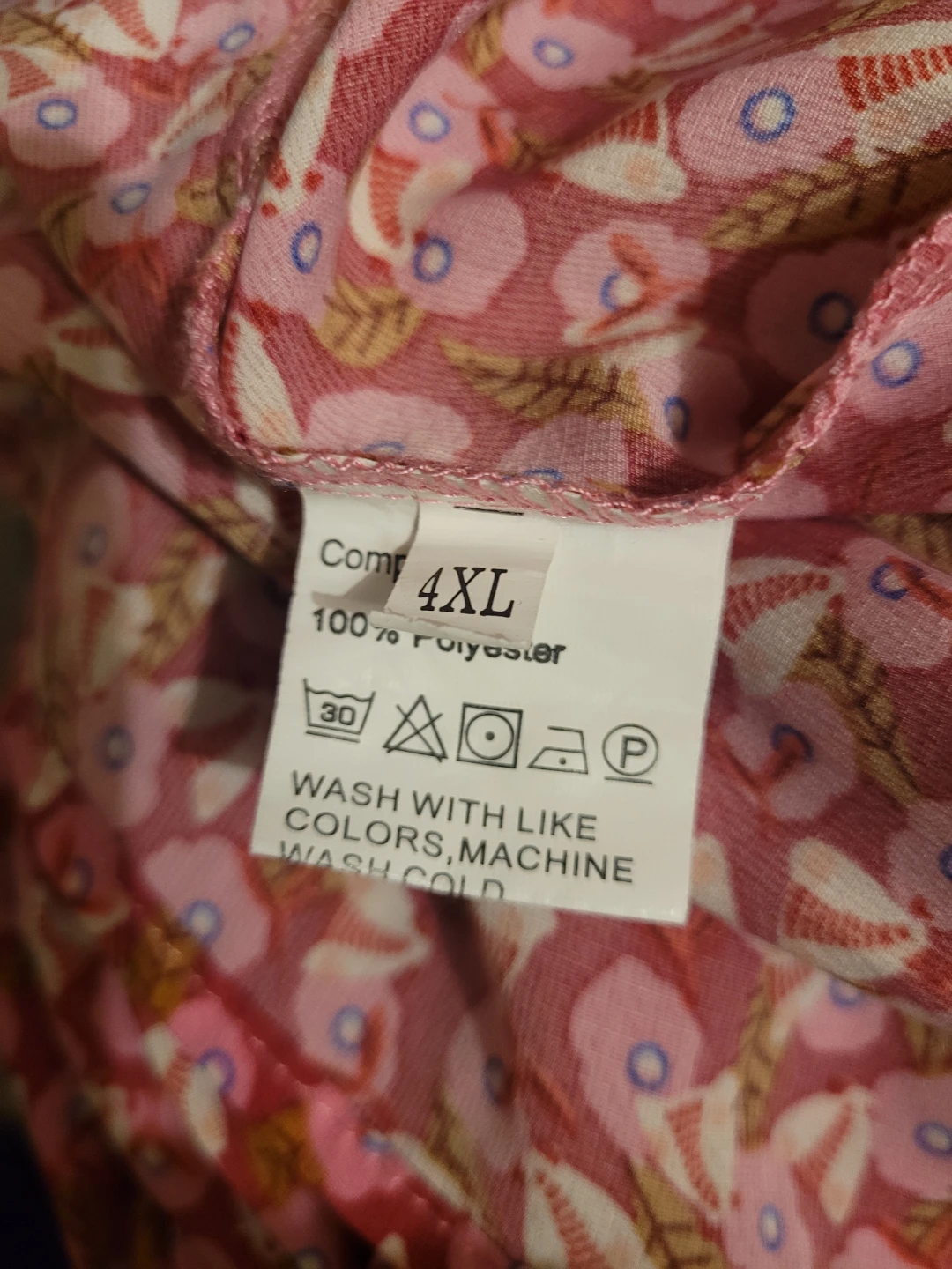 Pink Floral Button-Up Dress - photo 3