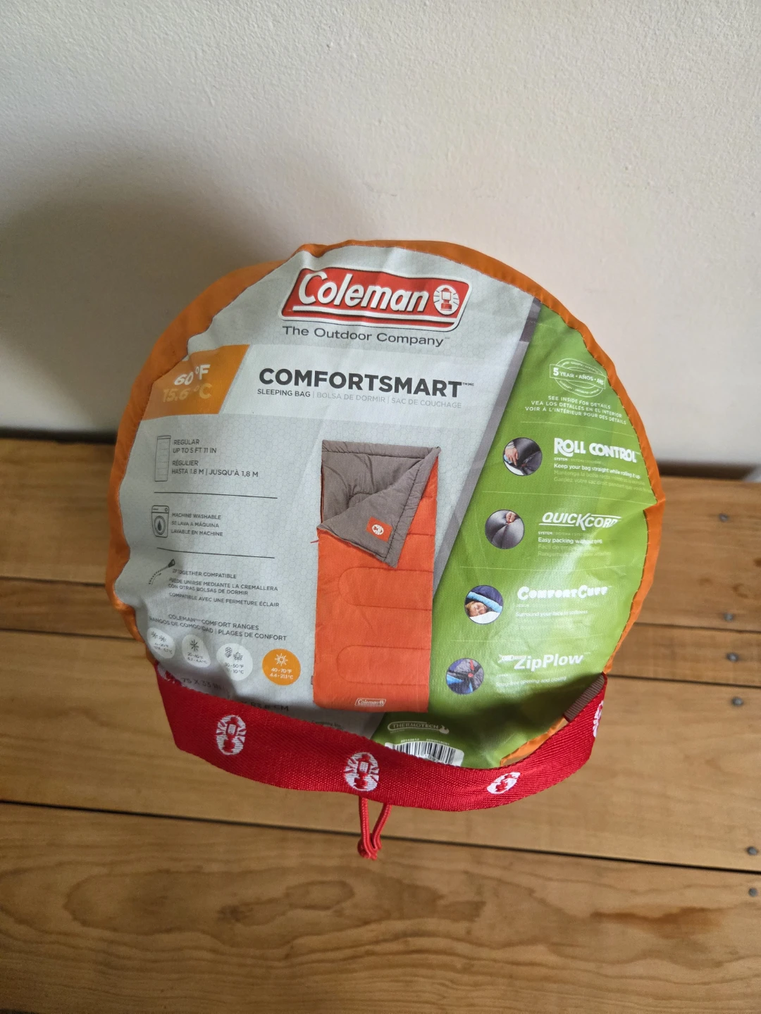Coleman ComfortSmart 15°C Sleeping Bag - Used Once