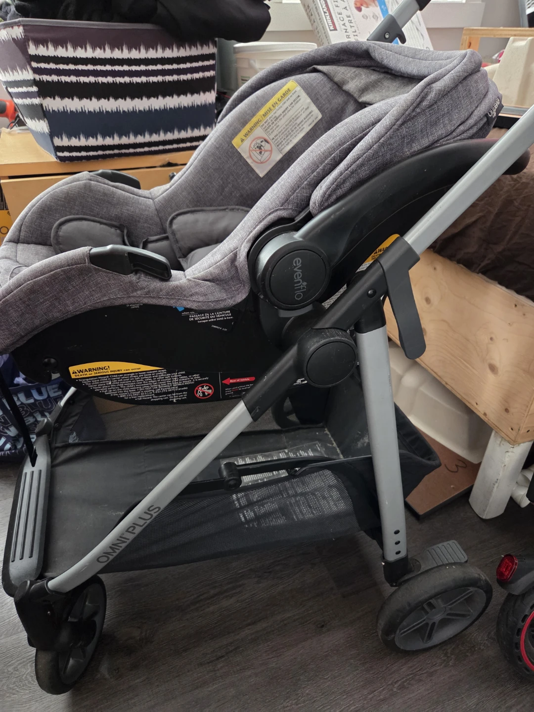 Evenflo Omni Plus Travel System Stroller