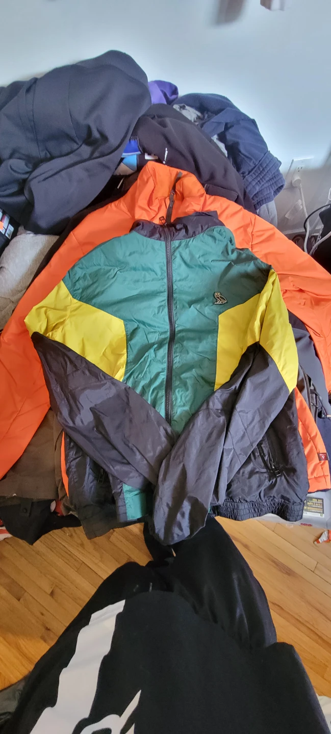OVO Owl Colour Block Windbreaker Jacket