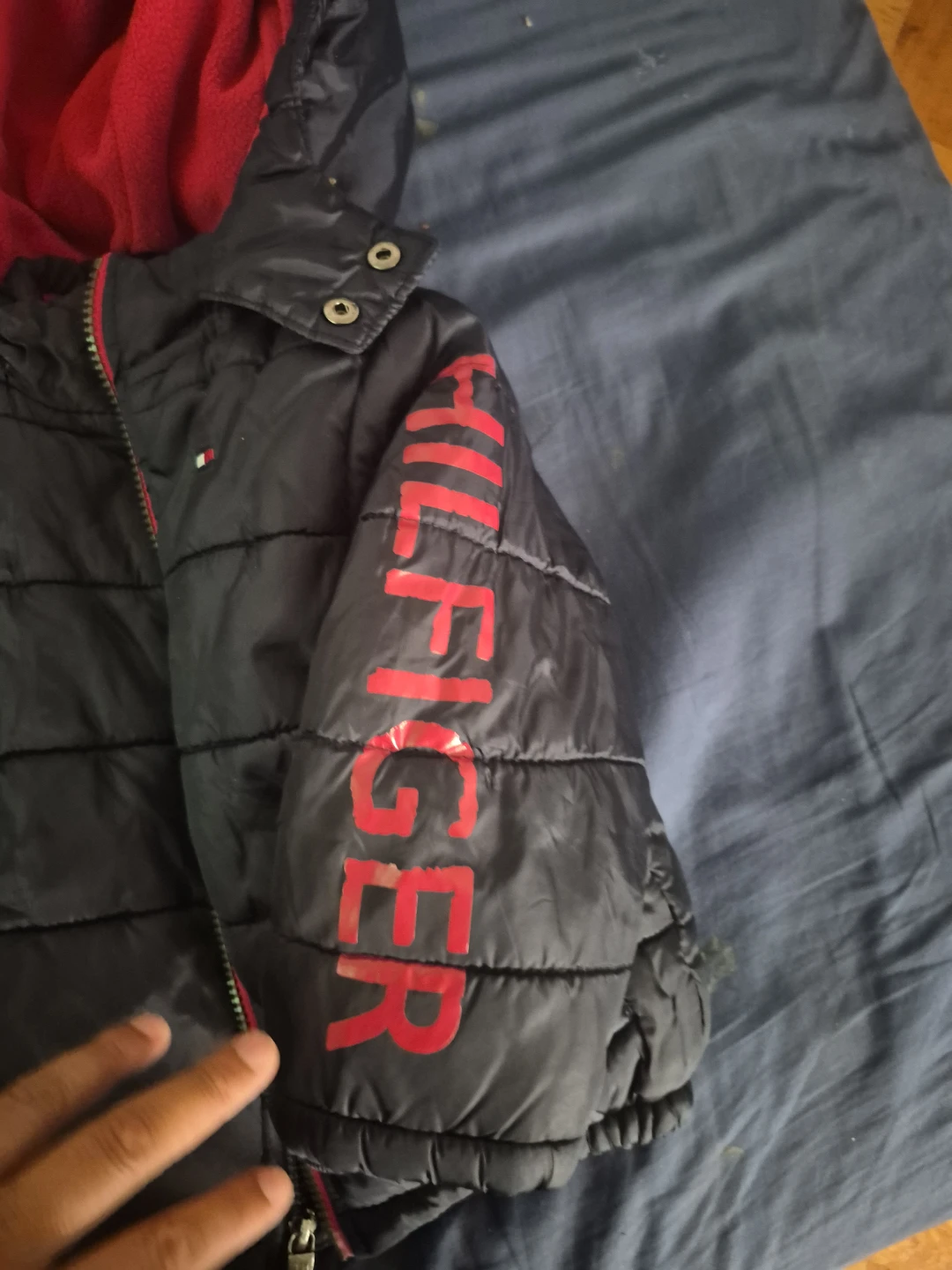 Tommy Hilfiger Puffer Jacket Red - photo 5