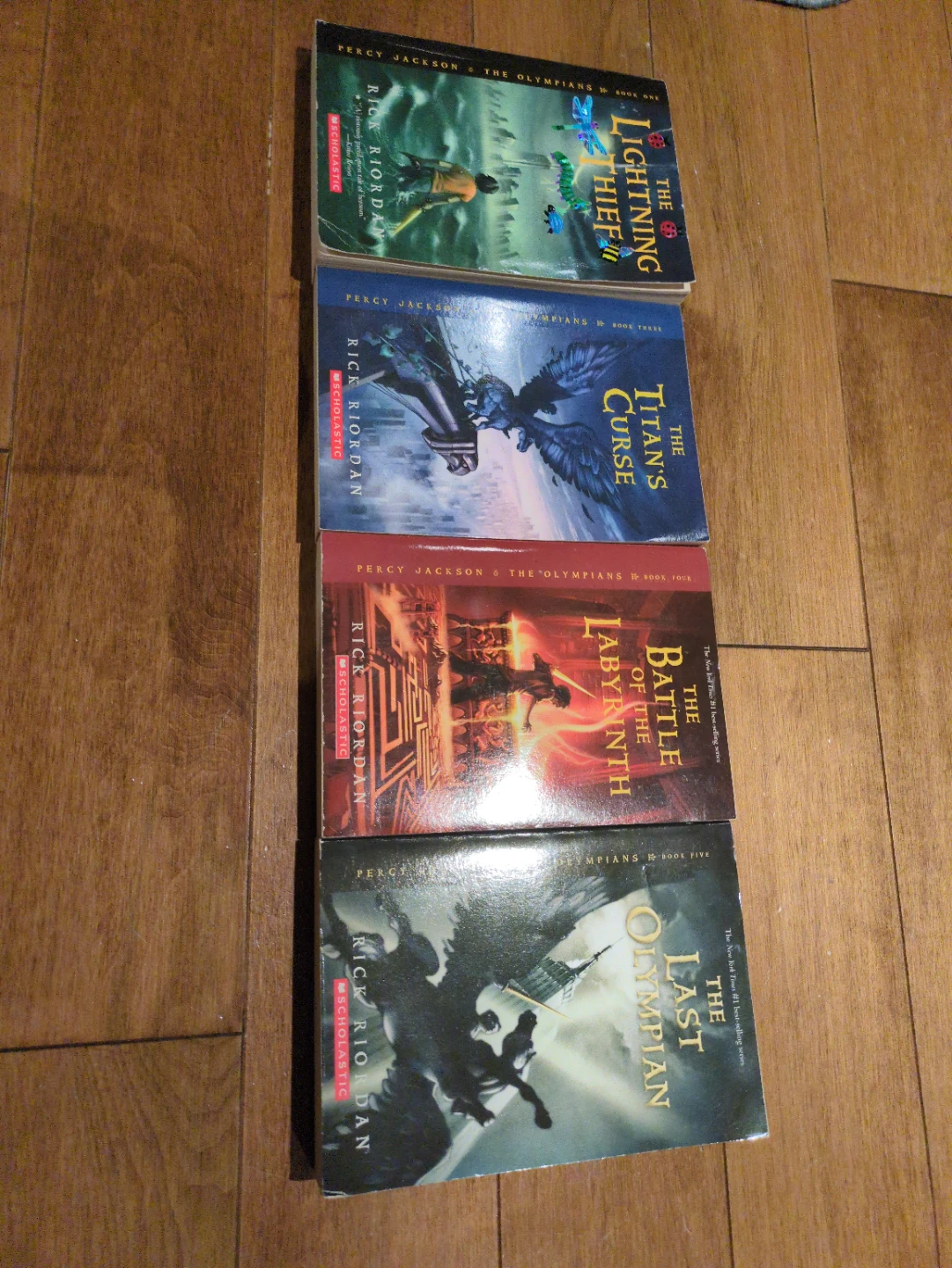 Percy Jackson & The Olympians Book Set by Rick Riordan