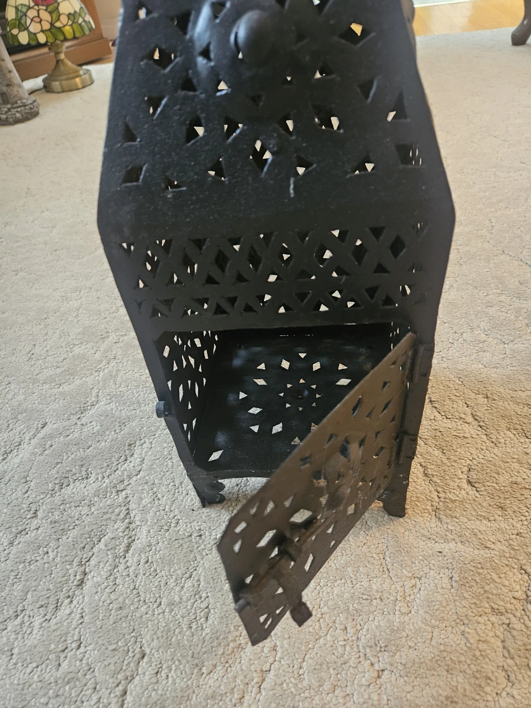 Black Decorative Lantern - photo 3