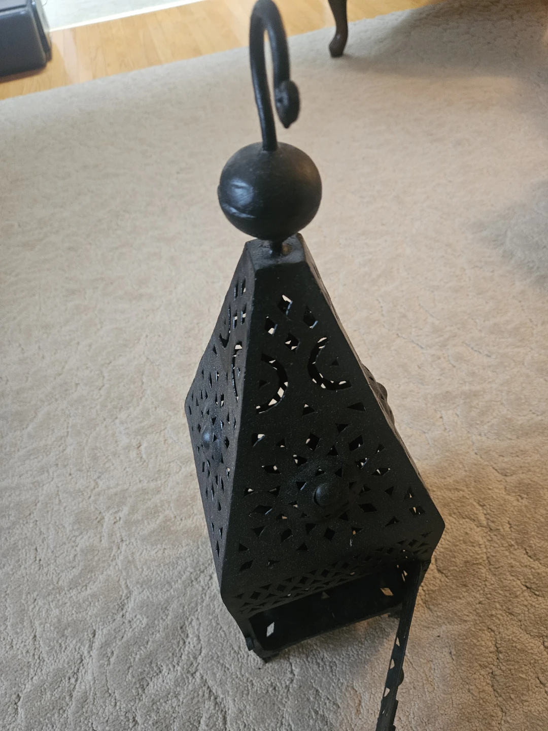 Black Decorative Lantern - photo 4