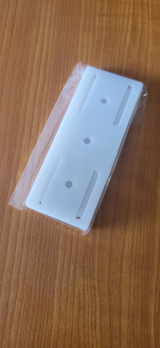 White Plastic Mounting Bracket
