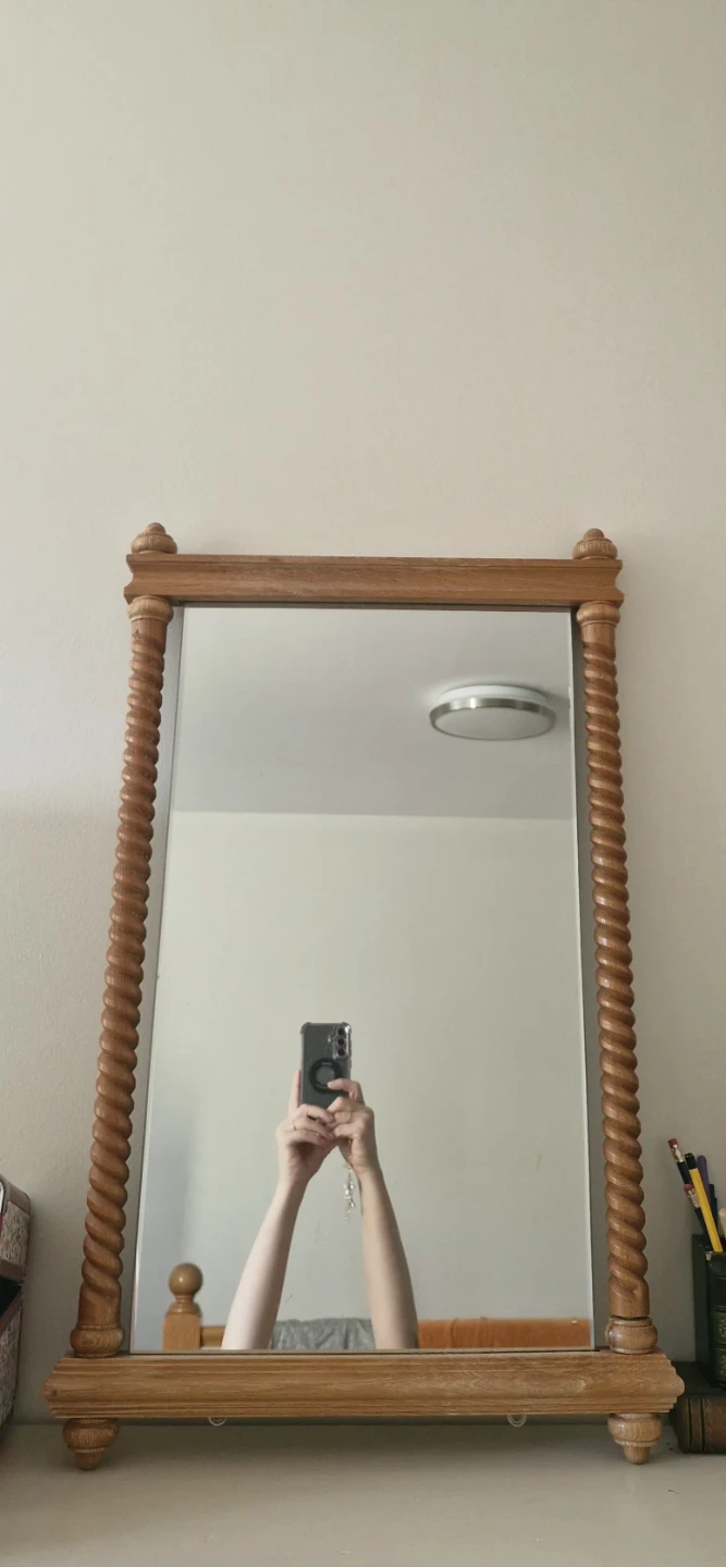 Wooden Framed Mirror