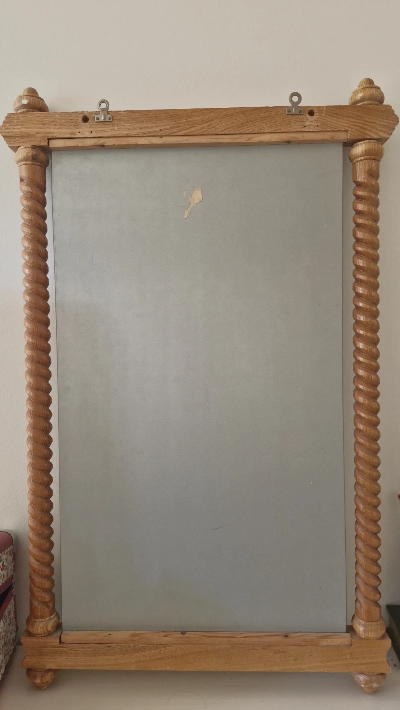 Wooden Framed Mirror - photo 3