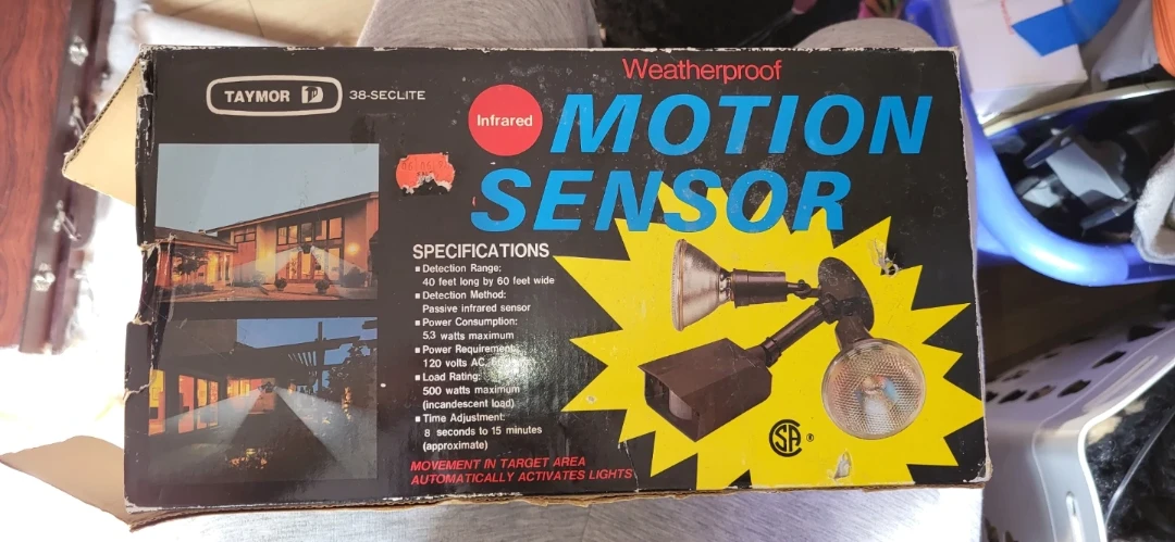 Motion sensor light