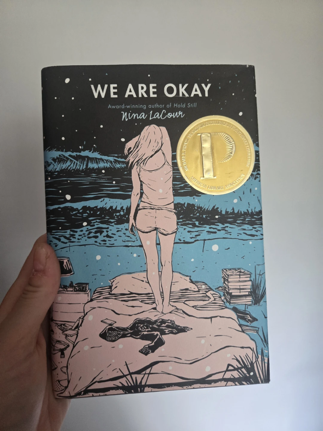 We Are Okay by Nina LaCour Hardcover Book