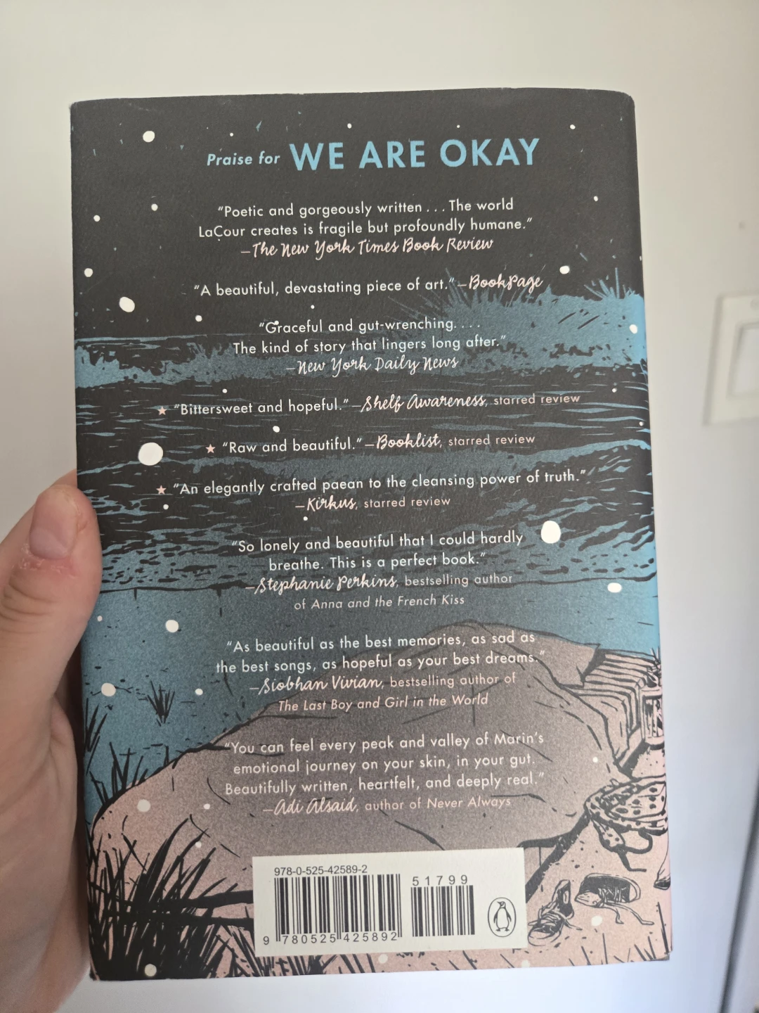 We Are Okay by Nina LaCour Hardcover Book - photo 2
