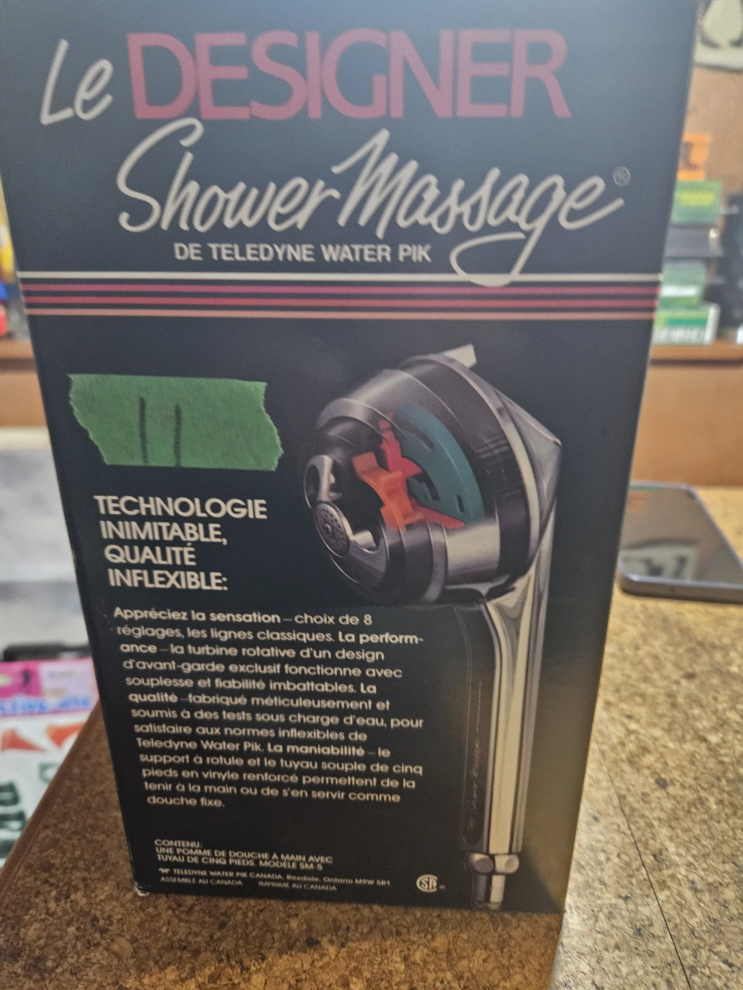 Teledyne Water Pik The Designer Shower Massage - photo 4