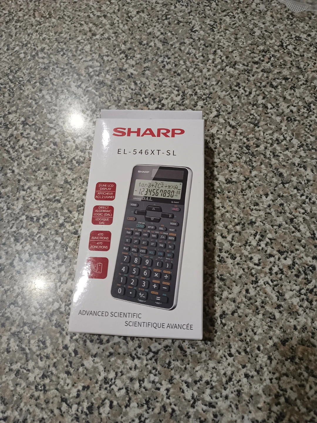 Sharp Scientific Calculator EL-546XTB-SL - photo 2