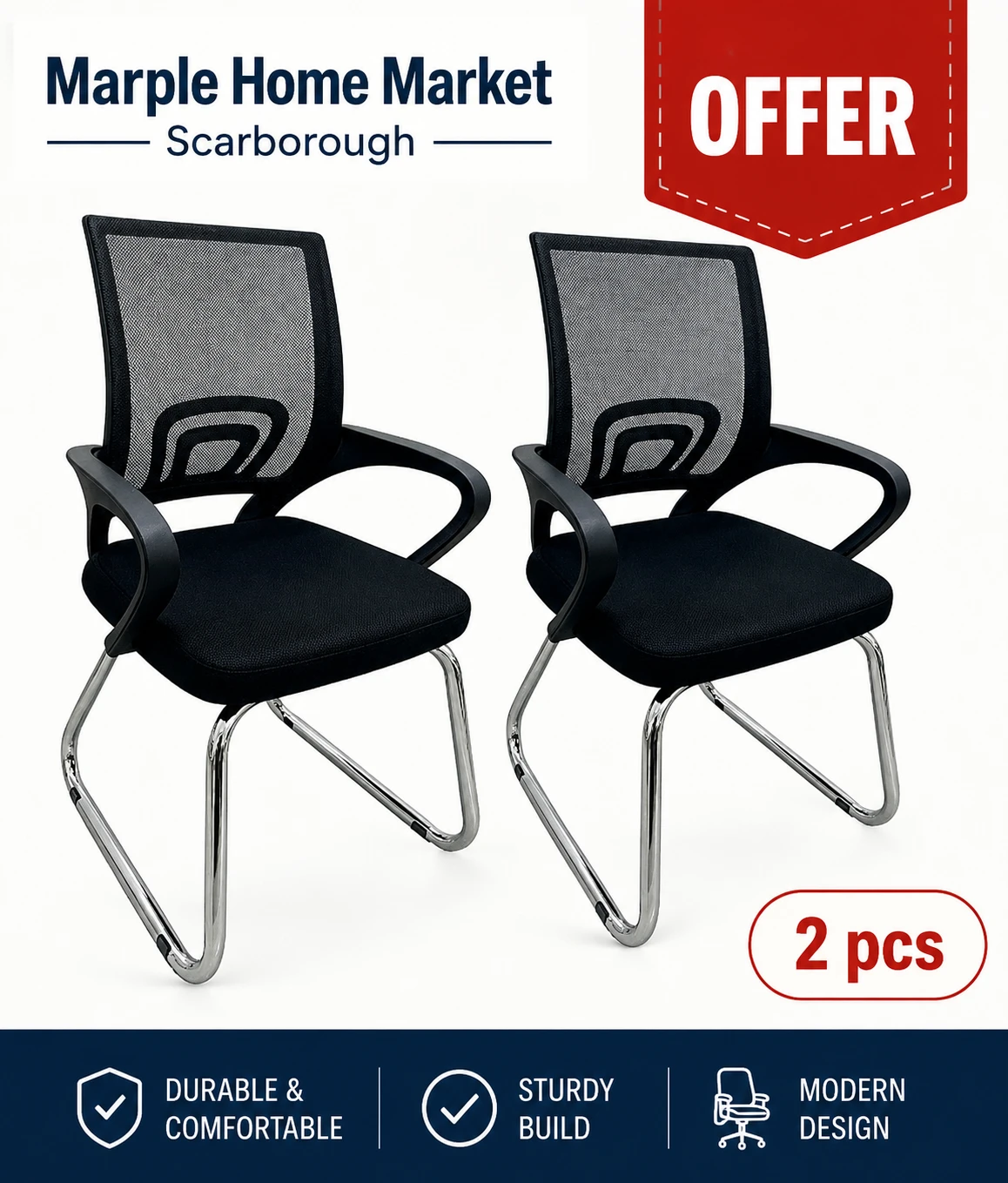 Black Mesh Office Chair