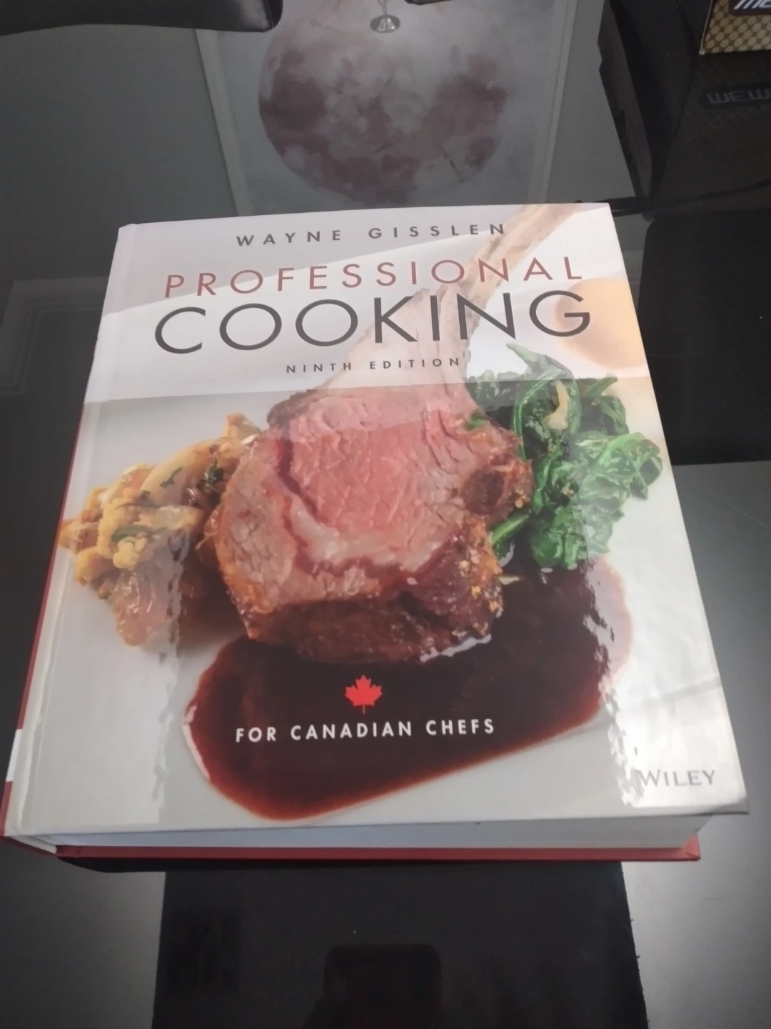 Professional Cooking Ninth Edition Cookbook
