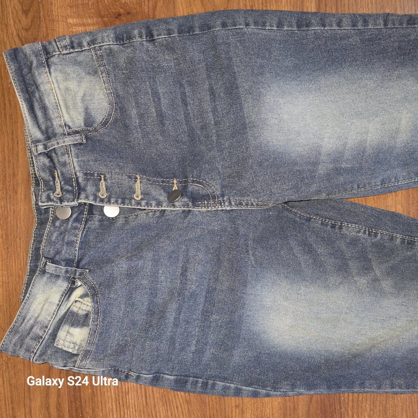 Women's Flare Jeans - Blue Denim - photo 2