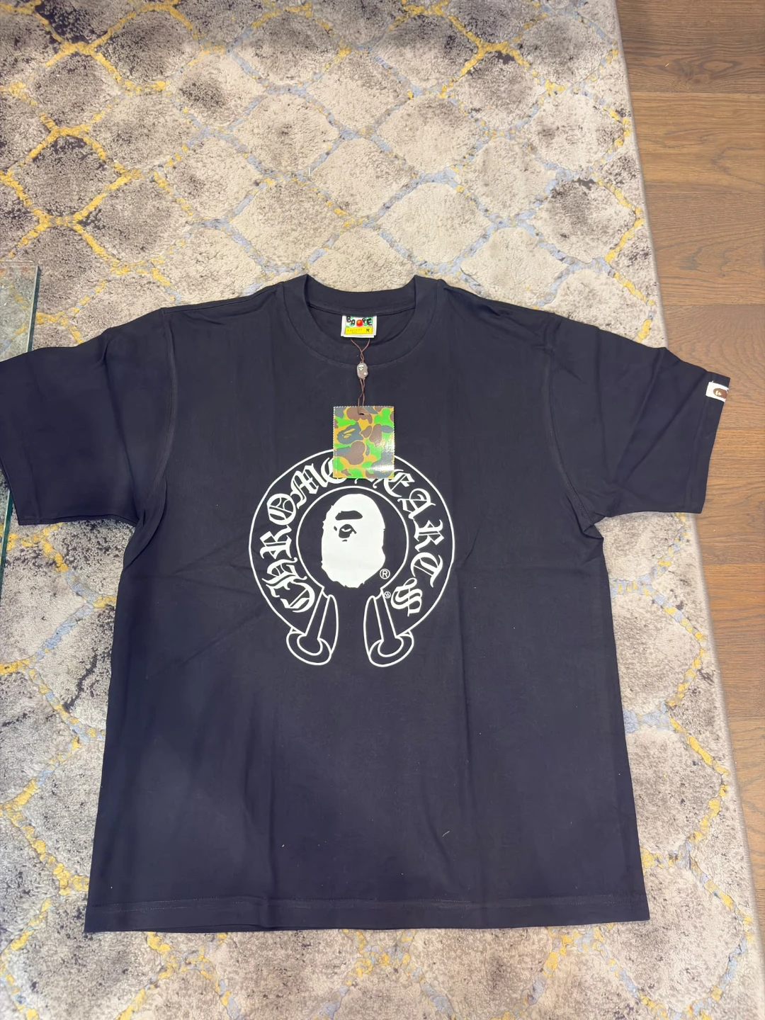 A Bathing Ape x Chrome Hearts Baby Milo T-Shirt - photo 2
