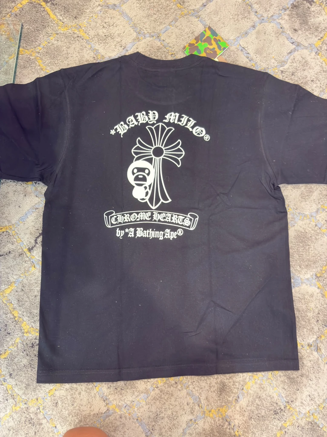 A Bathing Ape x Chrome Hearts Baby Milo T-Shirt - photo 3