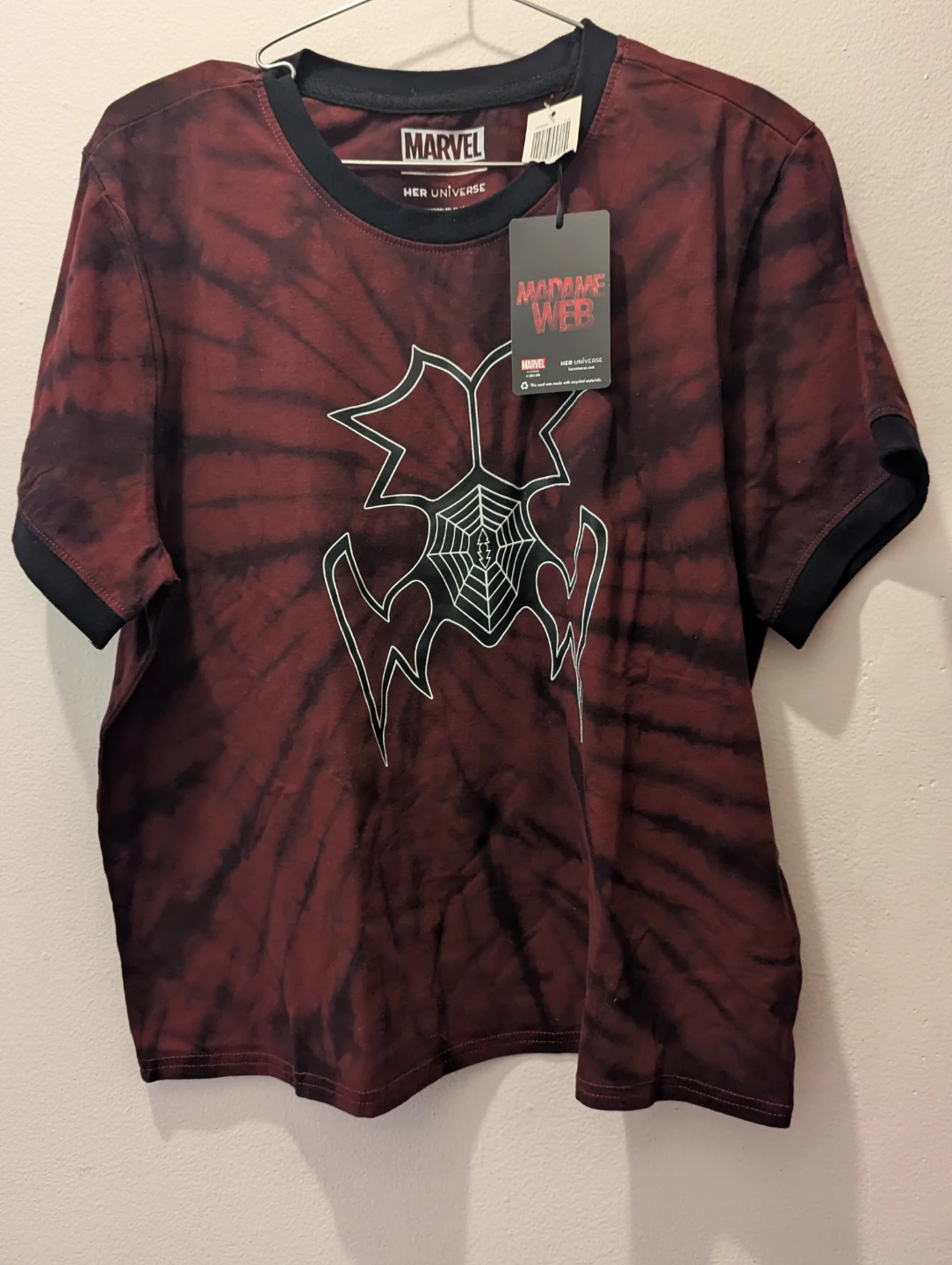 Marvel Madame Web Tie-Dye T-Shirt