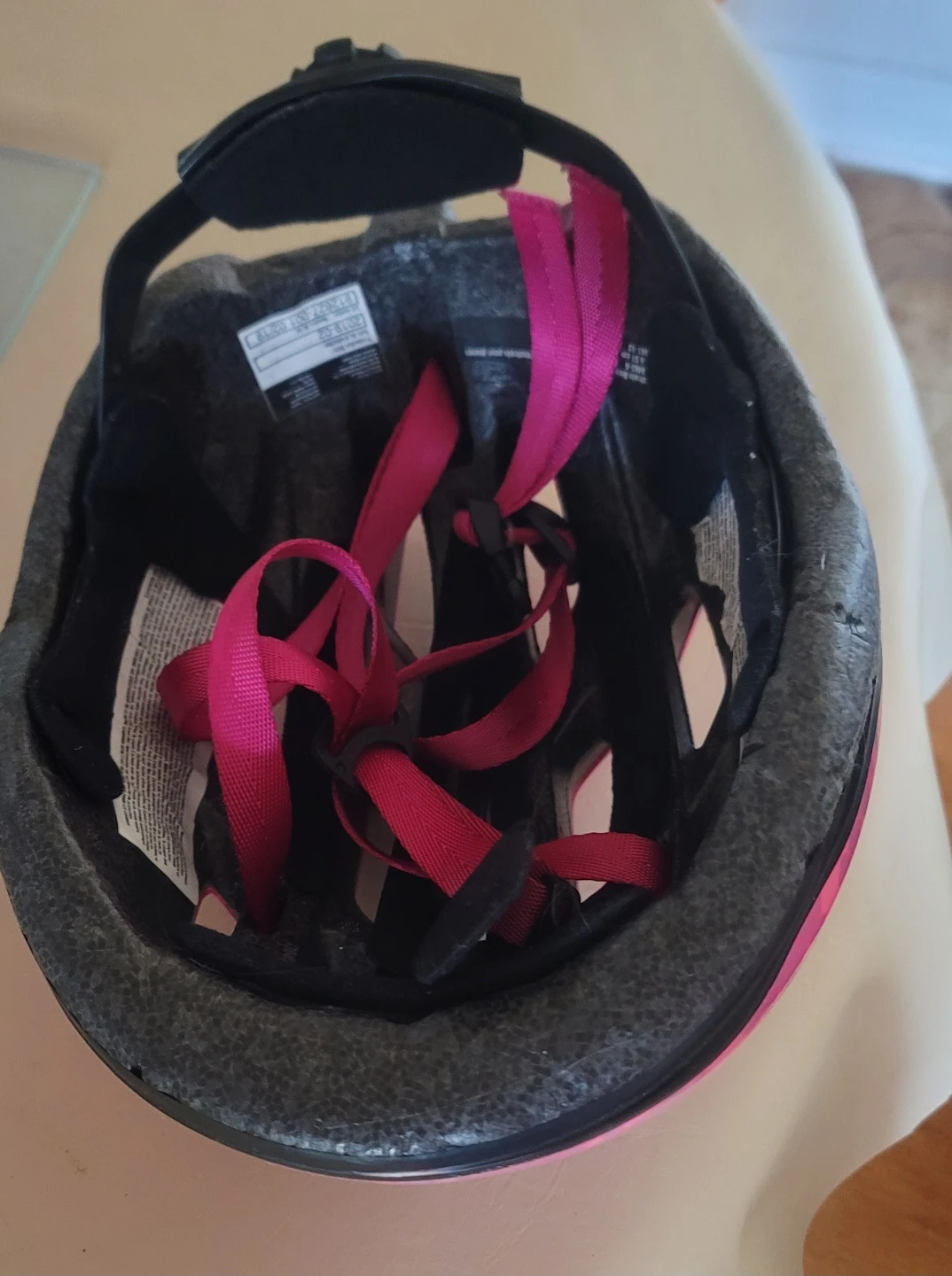 Kids' Pink Bicycle Helmet - photo 2