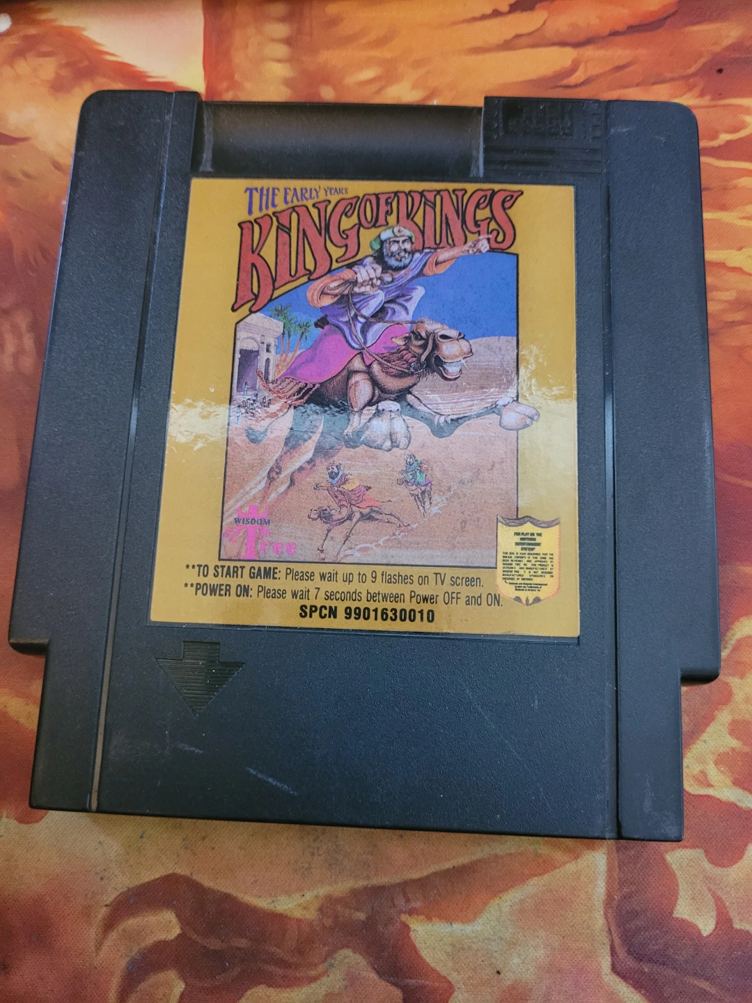 King of Kings The Early Years NES Game Cartridge