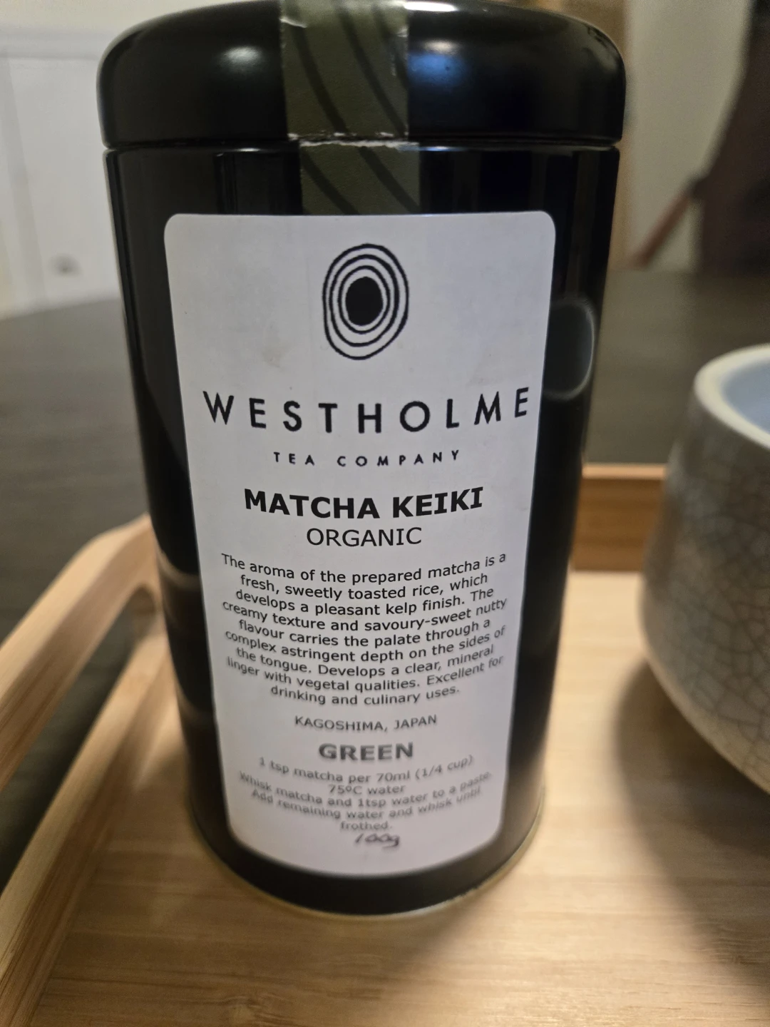 Matcha set with half can of Keiki Matcha - photo 3