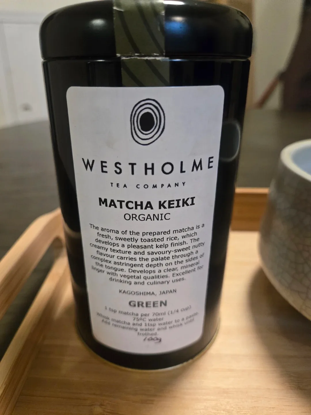 Matcha set with half can of Keiki Matcha - photo 3