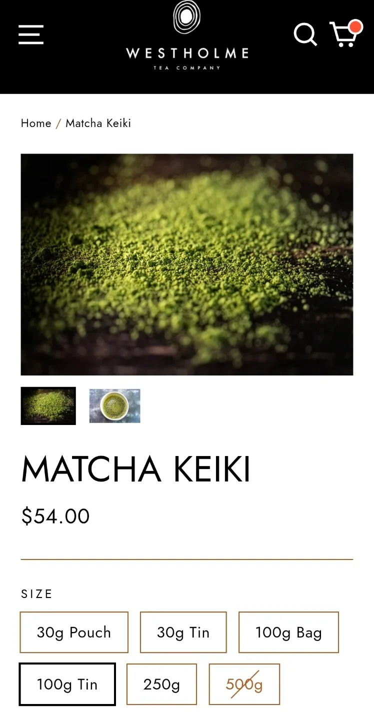 Matcha set with half can of Keiki Matcha - photo 5