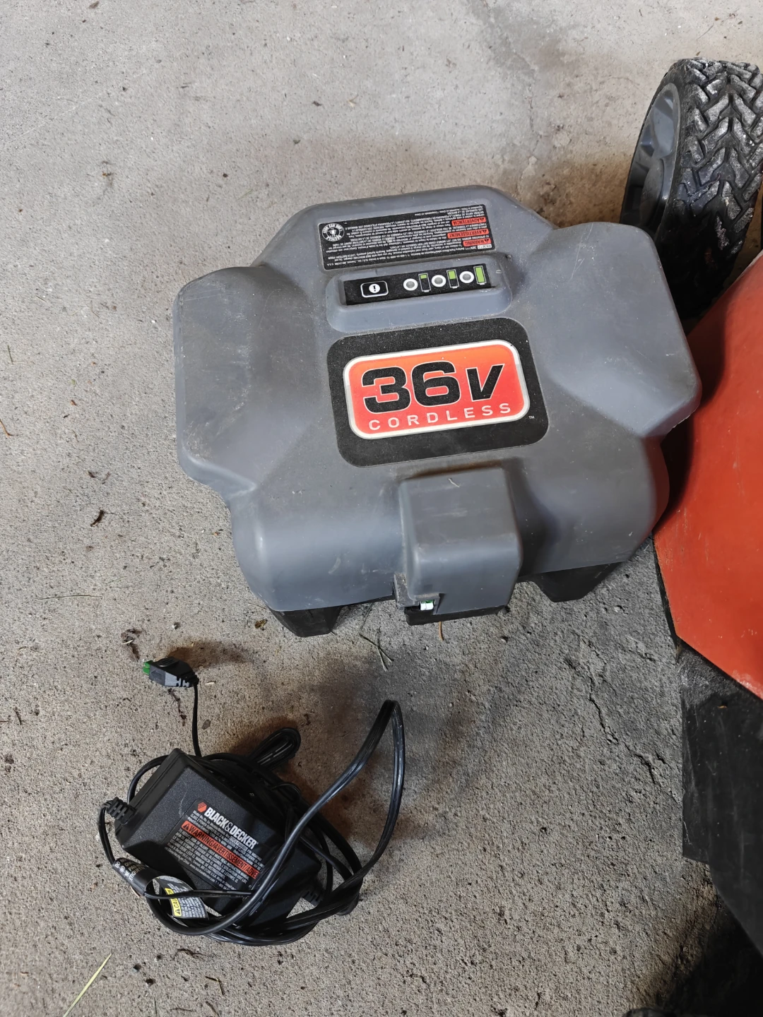 Black & Decker 36V Cordless Lawn Mower